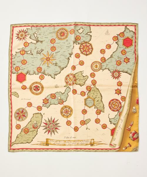 INED / イネド マフラー・ショール・スヌード・ストール | シルクスカーフ モノポリ《manipuri》 | 詳細4