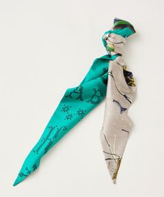 INED / イネド マフラー・ショール・スヌード・ストール | ダイヤ型スカーフ　クロスステッチバンダナ《manipuri》