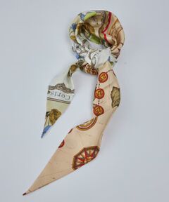 INED / イネド マフラー・ショール・スヌード・ストール | ダイヤ型スカーフ　アンティークレシピ《manipuri》