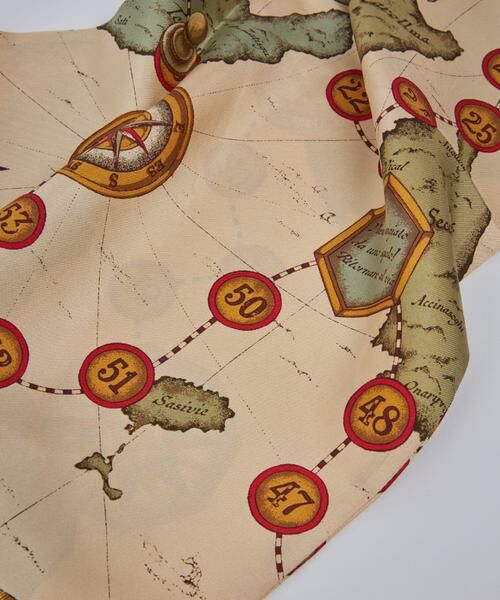 INED / イネド マフラー・ショール・スヌード・ストール | ダイヤ型スカーフ　アンティークレシピ《manipuri》 | 詳細4