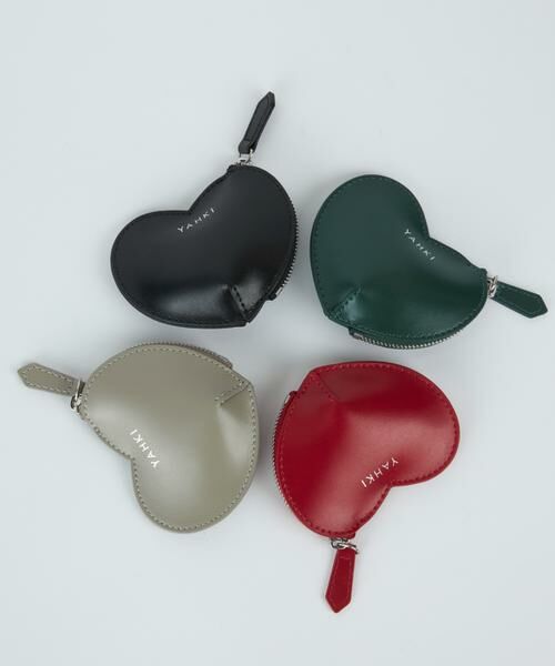 INED / イネド 財布・コインケース・マネークリップ | W FACEレザーマルチケース　ハート《YAHKI》 | 詳細6