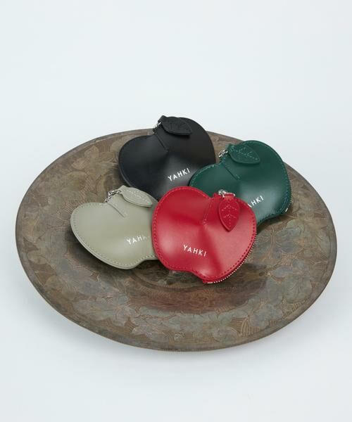 INED / イネド 財布・コインケース・マネークリップ | W FACEレザーマルチケース　APPLE《YAHKI》 | 詳細7