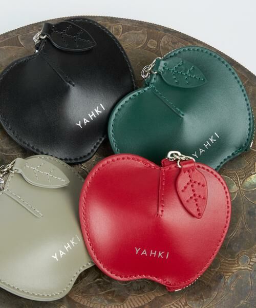 INED / イネド 財布・コインケース・マネークリップ | W FACEレザーマルチケース　APPLE《YAHKI》 | 詳細8