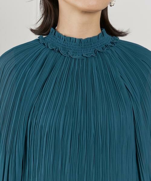 INED / イネド ミニ丈・ひざ丈ワンピース | シフォンプリーツワンピース | 詳細15