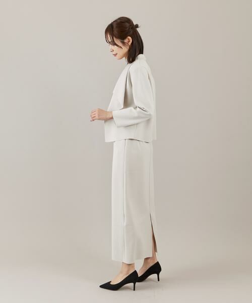 INED / イネド その他アウター | ダンボールニットショートジャケット | 詳細4