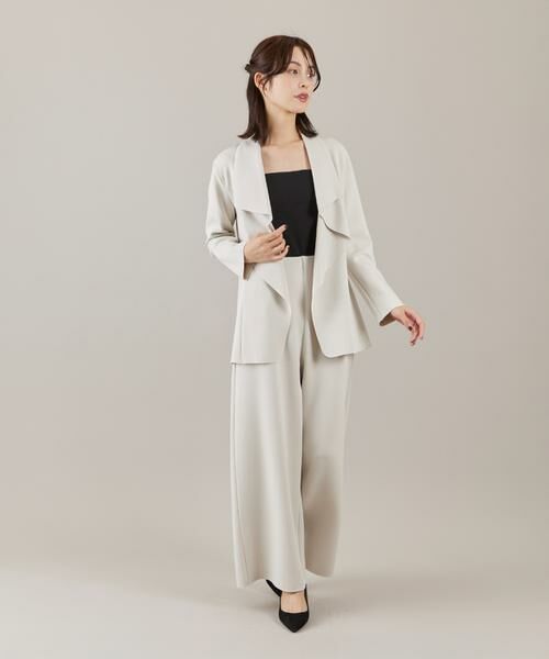 INED / イネド その他アウター | ダンボールニットロングジャケット | 詳細2