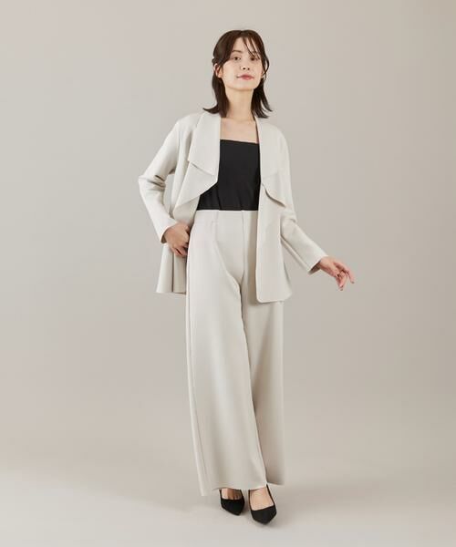 INED / イネド その他アウター | ダンボールニットロングジャケット | 詳細3