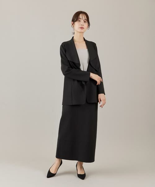 INED / イネド その他アウター | ダンボールニットロングジャケット | 詳細20