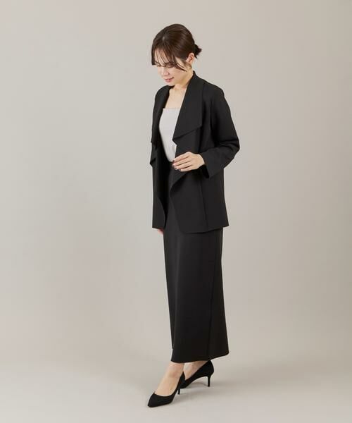 INED / イネド ミニ・ひざ丈スカート | ダンボールニットタイトスカート | 詳細8