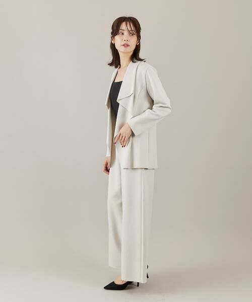 INED / イネド その他パンツ | ダンボールニットワイドパンツ | 詳細7