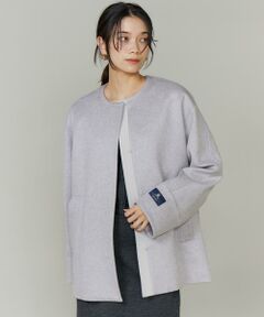 INED / イネド その他アウター | 《CONTESSA》カシミヤノーカラーショートコート　