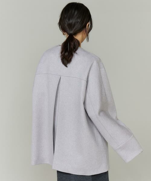 INED / イネド その他アウター | 《CONTESSA》カシミヤノーカラーショートコート　 | 詳細4