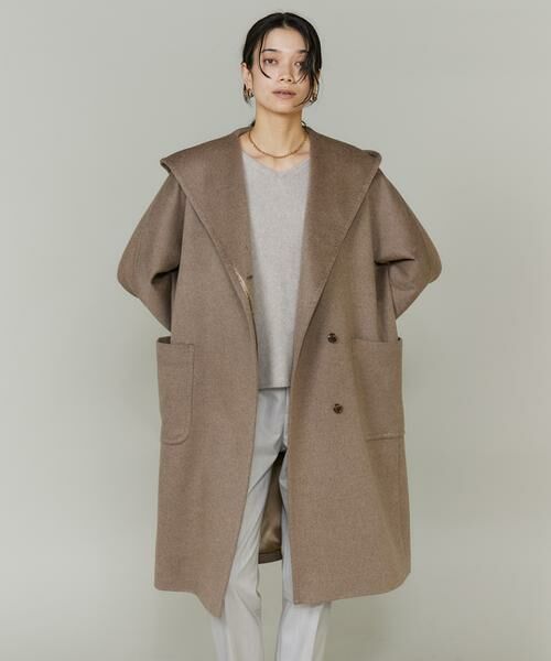 INED / イネド その他アウター | 《CONTESSA》カシミヤフーデットコート | 詳細1