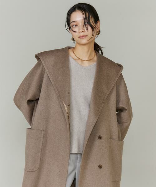 INED / イネド その他アウター | 《CONTESSA》カシミヤフーデットコート | 詳細5