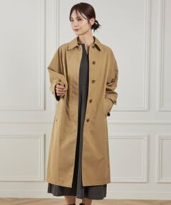 INED / イネド ステンカラーコート | コクーンシルエットステンカラーコート《Aquascutum》