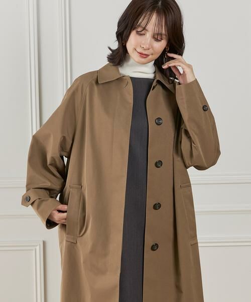 INED / イネド ステンカラーコート | コクーンシルエットステンカラーコート《Aquascutum》 | 詳細10