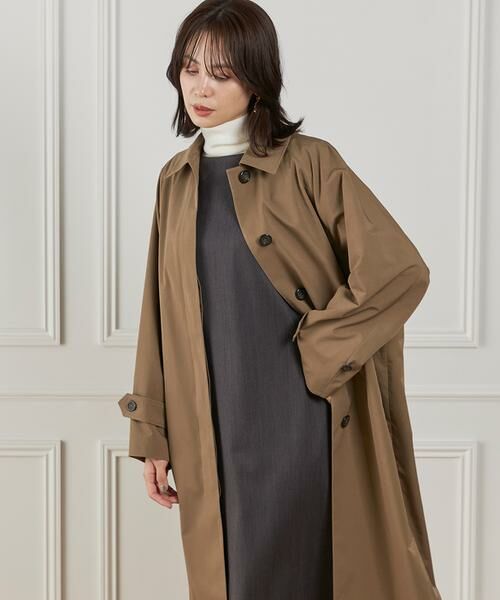 INED / イネド ステンカラーコート | コクーンシルエットステンカラーコート《Aquascutum》 | 詳細11