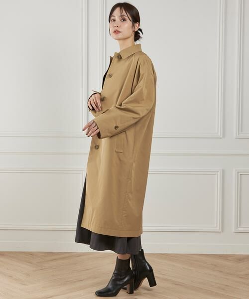 INED / イネド ステンカラーコート | コクーンシルエットステンカラーコート《Aquascutum》 | 詳細3