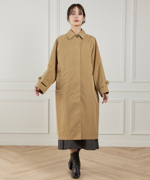 INED / イネド ステンカラーコート | コクーンシルエットステンカラーコート《Aquascutum》 | 詳細5