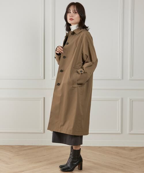 INED / イネド ステンカラーコート | コクーンシルエットステンカラーコート《Aquascutum》 | 詳細9