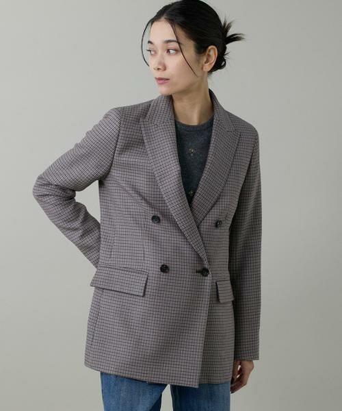 INED / イネド その他アウター | 《大きいサイズ》定番ダブルブレストジャケット | 詳細10