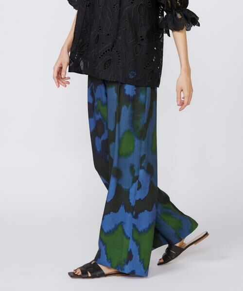 INED / イネド その他パンツ | 《大きいサイズ》プリントパンツ《la veille by SUPERIOR CLOSET》 | 詳細1