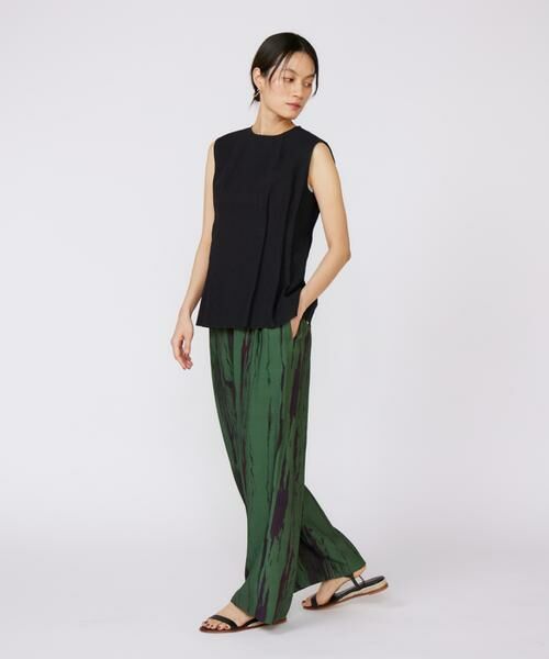 INED / イネド その他パンツ | 《大きいサイズ》プリントパンツ《la veille by SUPERIOR CLOSET》 | 詳細9