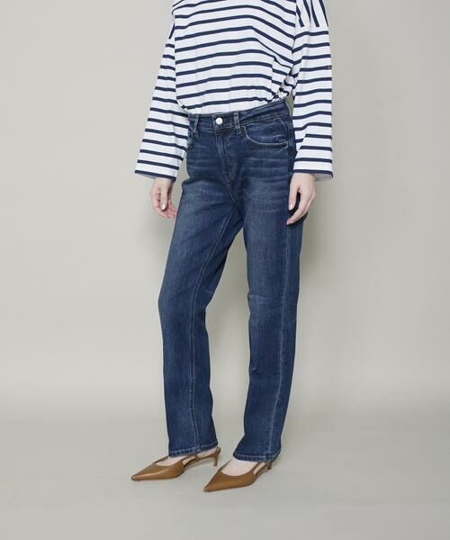 INED / イネド デニムパンツ | Celery Long デニム《Healthy DENIM》（インディゴ9）