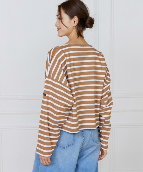 INED / イネド Tシャツ | ボーダードルマンスリーブカットソー《Le Minor》 | 詳細10