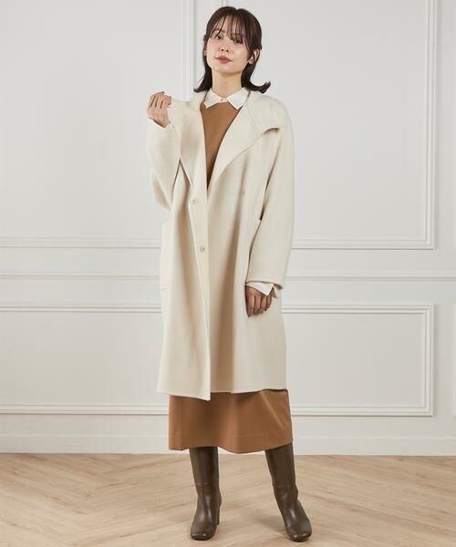 INED / イネド その他アウター | スタンドカラーコート　 | 詳細29