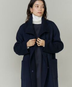 INED / イネド その他アウター | 《大きいサイズ》スタンドカラーコート　