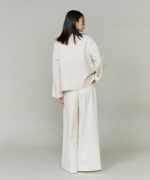 INED / イネド その他アウター | ノーカラーショートコート | 詳細20