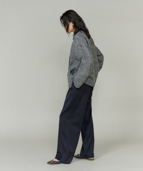 INED / イネド その他アウター | ノーカラーショートコート | 詳細22