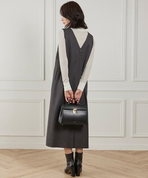 INED / イネド ロング・マキシ丈ワンピース | ボートネックワンピース　　 | 詳細12