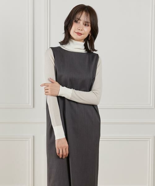 INED / イネド ロング・マキシ丈ワンピース | ボートネックワンピース　　 | 詳細13