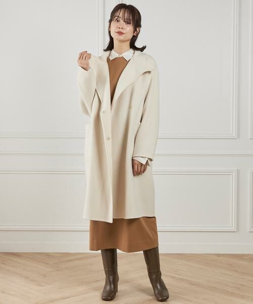 INED / イネド ロング・マキシ丈ワンピース | ボートネックワンピース　　 | 詳細9