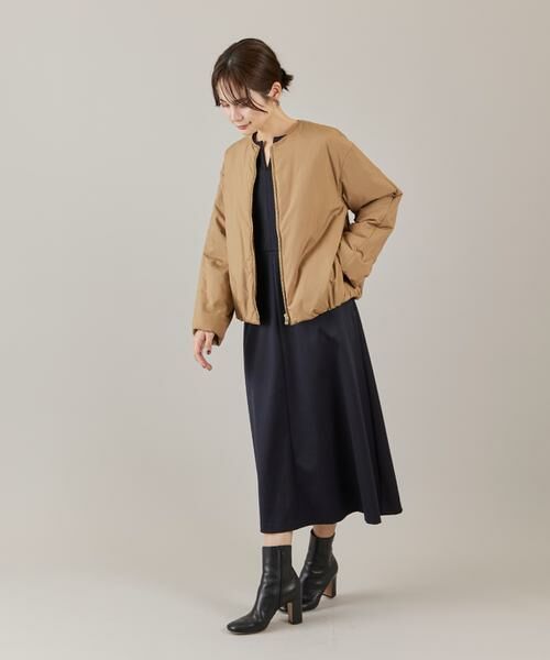 INED / イネド ブルゾン | ノーカラー中綿ブルゾン　 | 詳細7