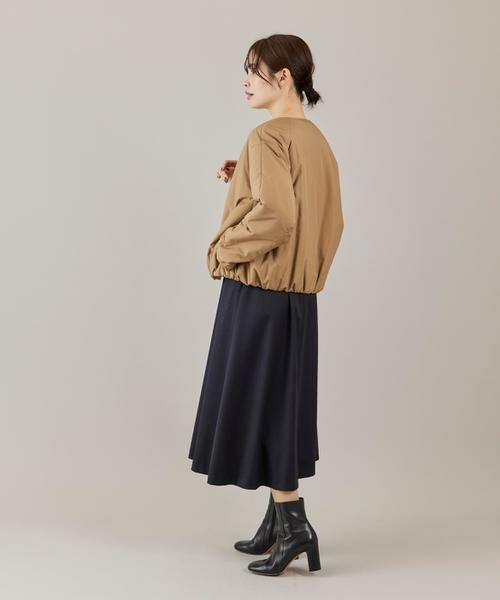 INED / イネド ブルゾン | ノーカラー中綿ブルゾン　 | 詳細8