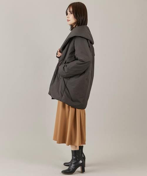 INED / イネド その他アウター | ショールカラーミドル丈中綿コート《LIMONTA EAST》 | 詳細12