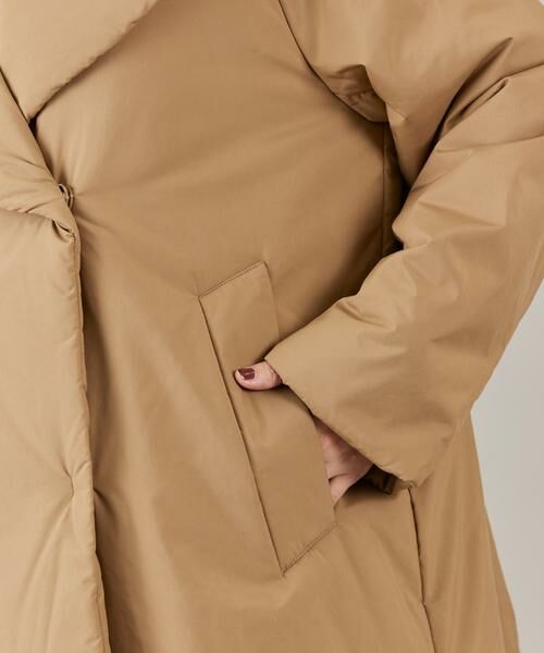 INED / イネド その他アウター | ショールカラーミドル丈中綿コート《LIMONTA EAST》 | 詳細14