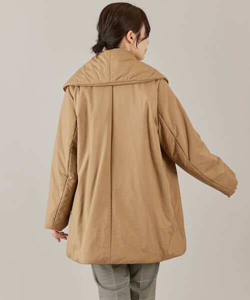 INED / イネド その他アウター | ショールカラーミドル丈中綿コート《LIMONTA EAST》 | 詳細3