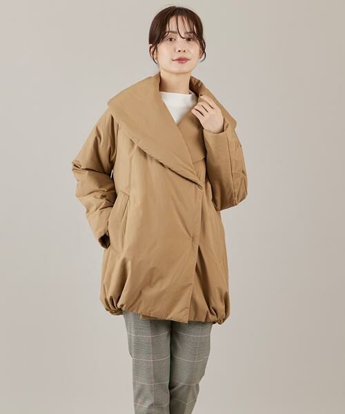 INED / イネド その他アウター | ショールカラーミドル丈中綿コート《LIMONTA EAST》 | 詳細7