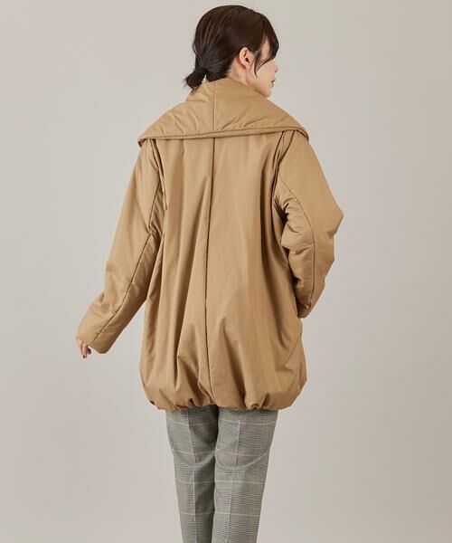INED / イネド その他アウター | ショールカラーミドル丈中綿コート《LIMONTA EAST》 | 詳細9
