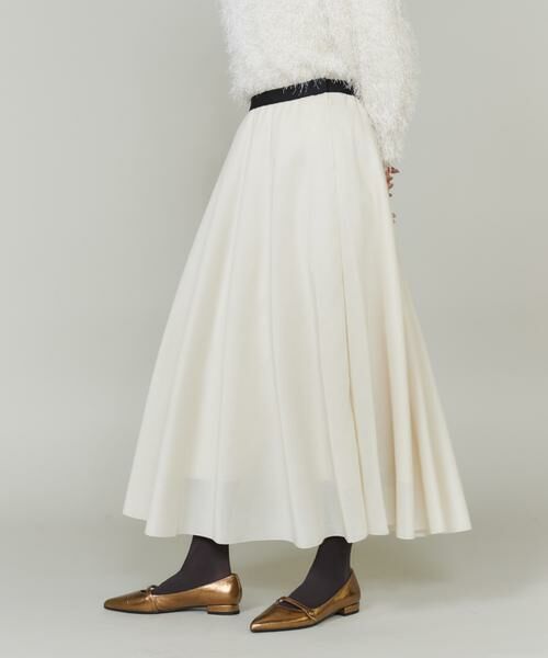 INED / イネド ミニ・ひざ丈スカート | シェルプリーツフレアスカート | 詳細13