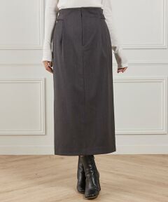 INED / イネド ミニ・ひざ丈スカート | ベルテッドスカート