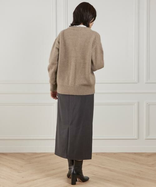 INED / イネド ミニ・ひざ丈スカート | ベルテッドスカート | 詳細4