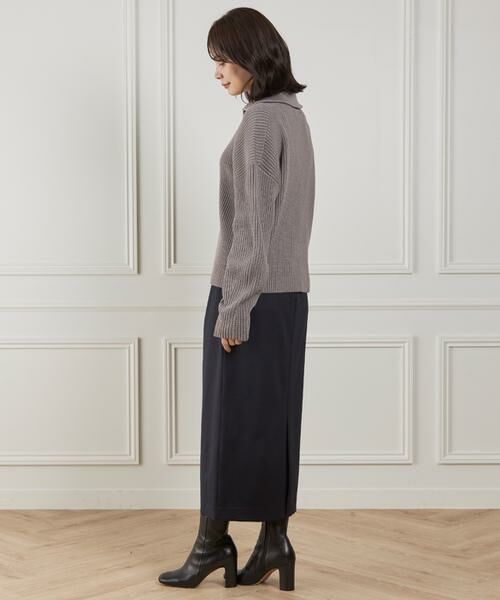 INED / イネド ミニ・ひざ丈スカート | ベルテッドスカート | 詳細6