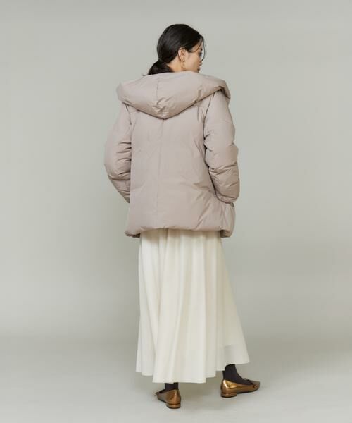 INED / イネド ミニ・ひざ丈スカート | 《大きいサイズ》シェルプリーツフレアスカート | 詳細6