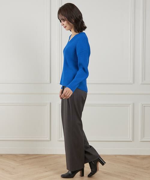 INED / イネド その他パンツ | ツータックセミワイドパンツ | 詳細11