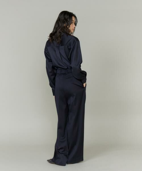 INED / イネド その他パンツ | 《大きいサイズ》ツータックセミワイドパンツ | 詳細5